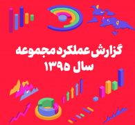 گزارش عملکرد مجموعه در سال 1395